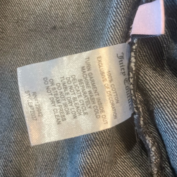 Girls Juicy Couture Jean Jacket - Picture 4 of 5